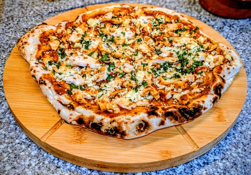 Customer photo review of Sourdough Pizza Bases