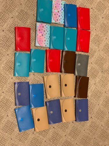 Customer photo review of Mini Marvel Compact Wallet Pattern