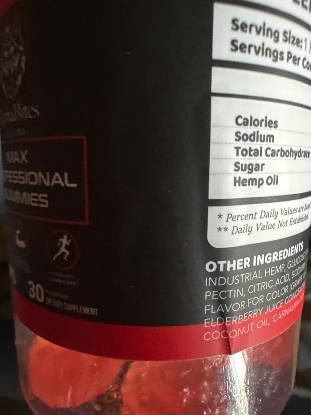 Customer photo review of AlphaBites™ Gummies