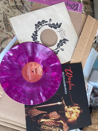 Customer photo review of Waylon Jennings "Songbird" Vinyl LP Pre-Order