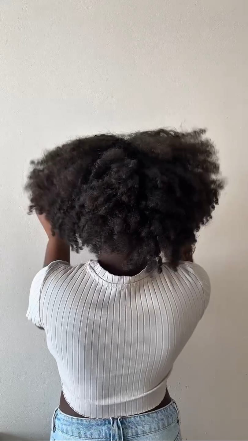 Customer photo review of ROUTINE CHEVEUX CREPUS