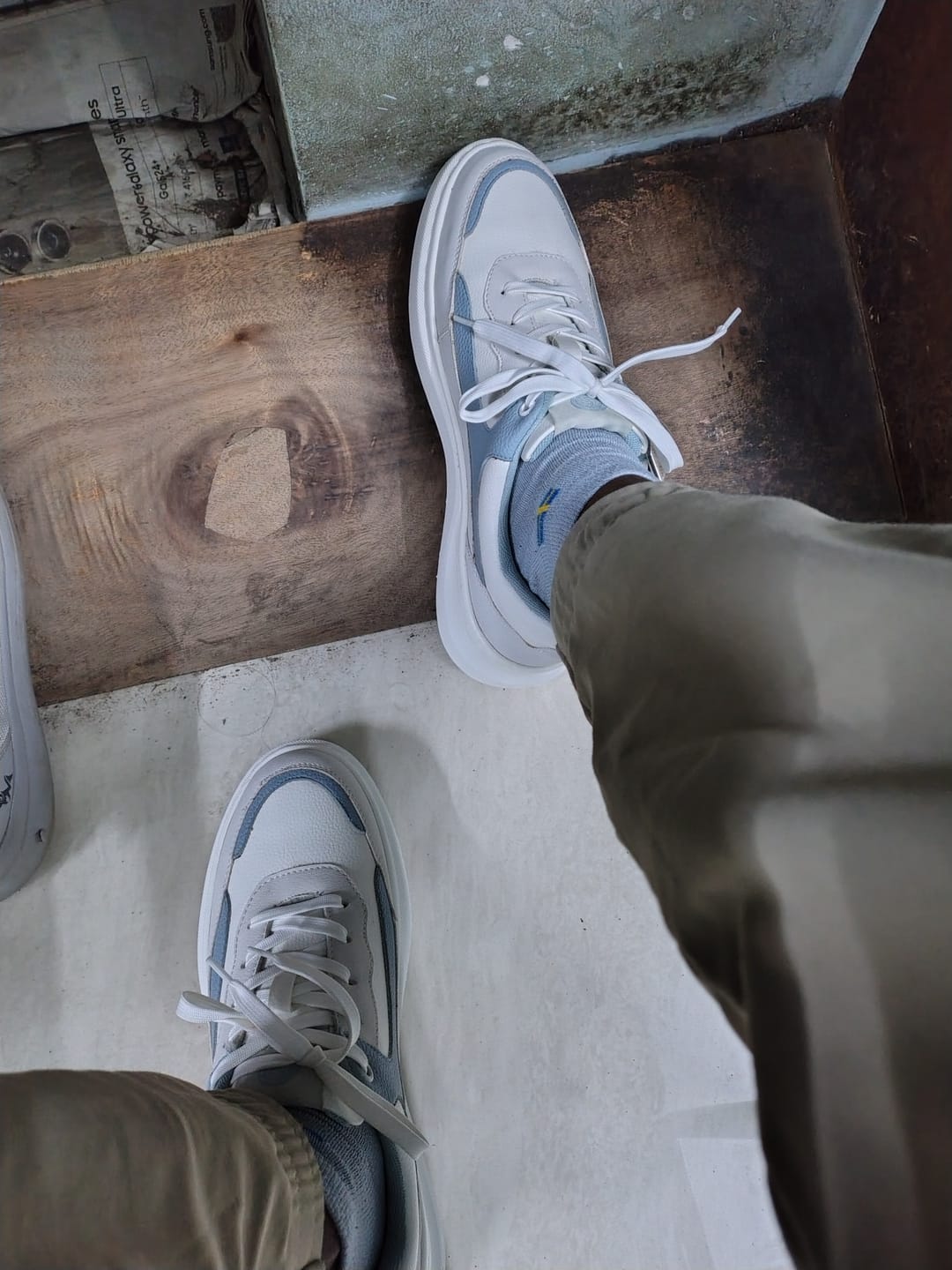 Customer photo review of Bacca Bucci VIBE-STEP Men's Low-Top Sneakers
