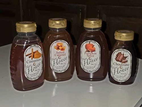 Customer photo review of 🍁 Harvest Honey Bundle – Pumpkin, Salted Caramel & Cinnamon