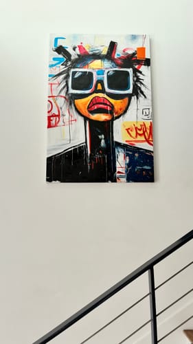 Customer review photo for Abstract Graffiti Art #GA098