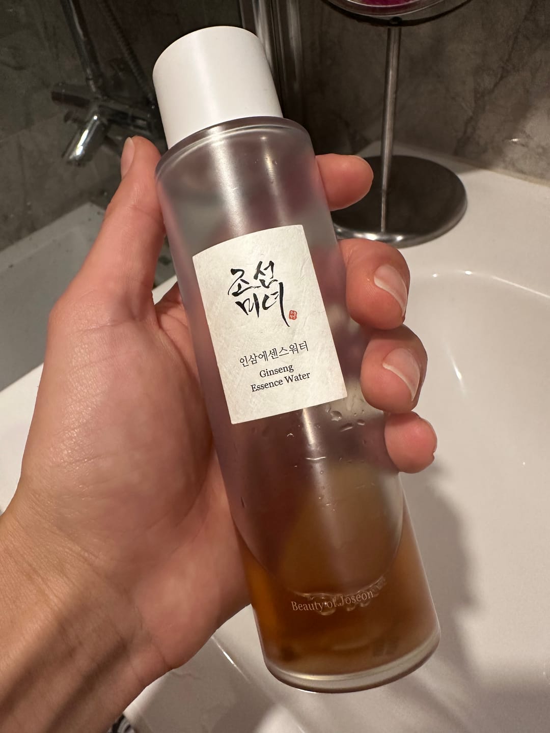 Customer photo review of Toniks-esence sejai ar žeņšeņu Beauty of Joseon Ginseng Essence Water