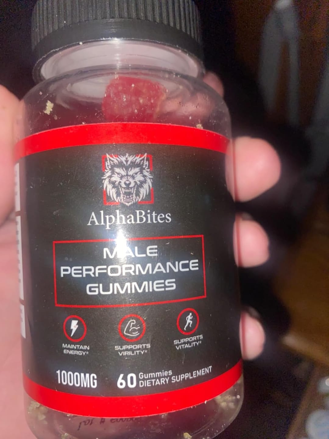 Customer photo review of AlphaBites™ Gummies