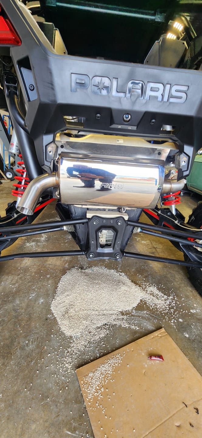 Customer photo review of RPM 2020-2025 Polaris RZR PRO XP & Turbo R / Pro S Sport Muffler, Slip-On Catless Sport Muffler