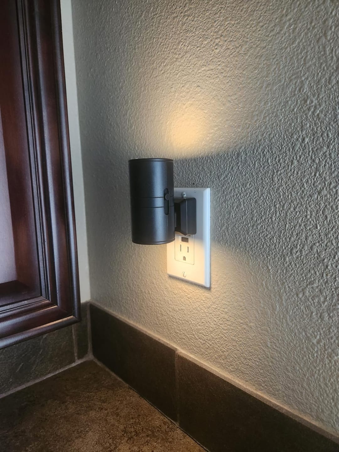Customer photo review of NightLuxe | Bauhaus Design Nacht Lampe