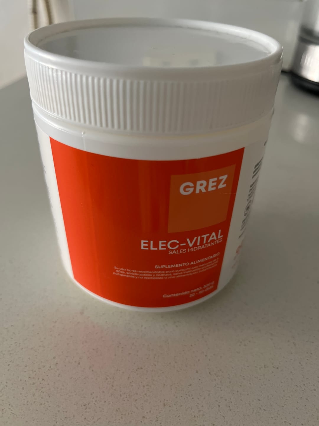 Customer photo review of ELEC-VITAL - Minerales electrolitos / Polvo 300g