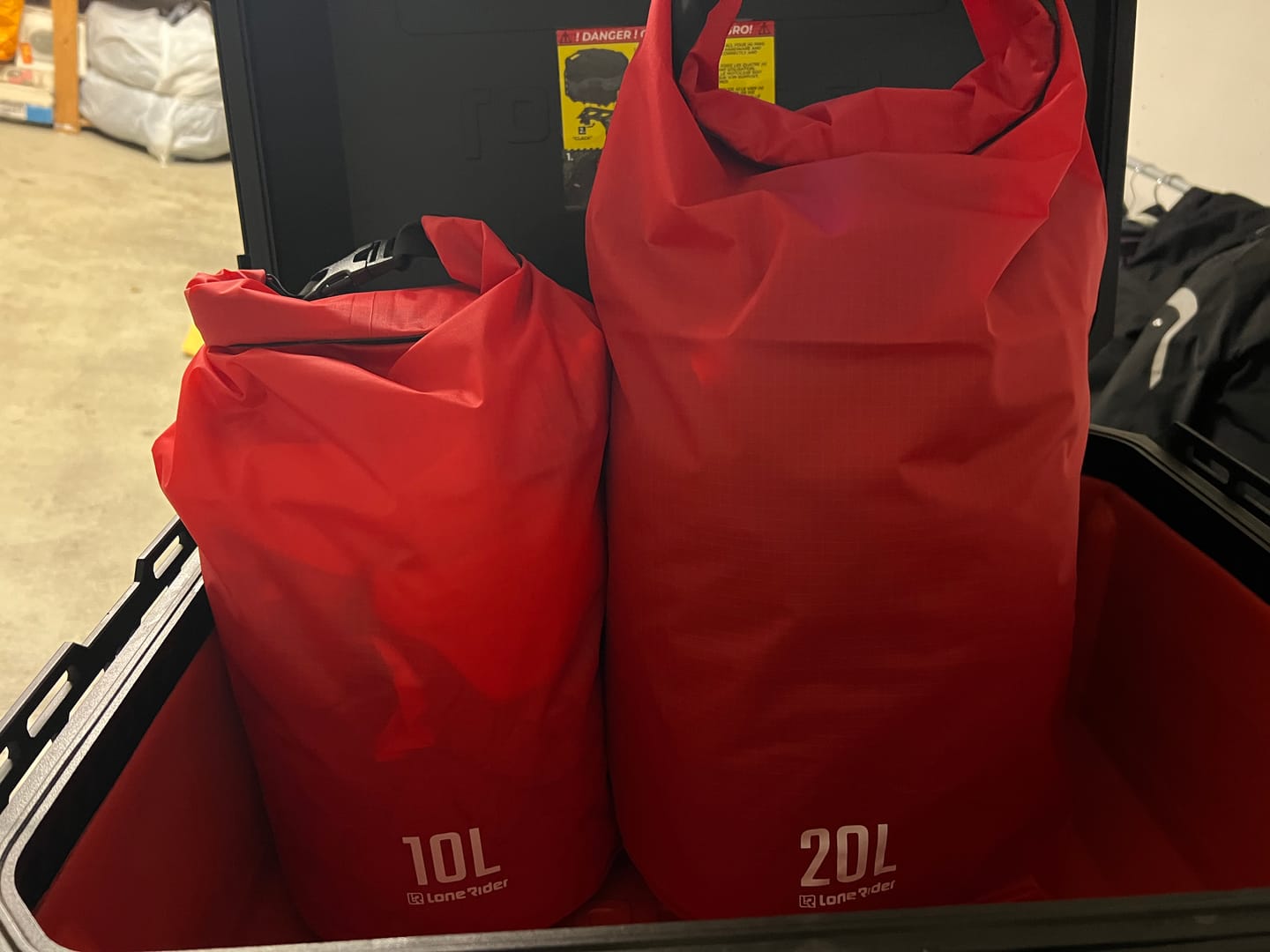Customer photo review of Dry Bags