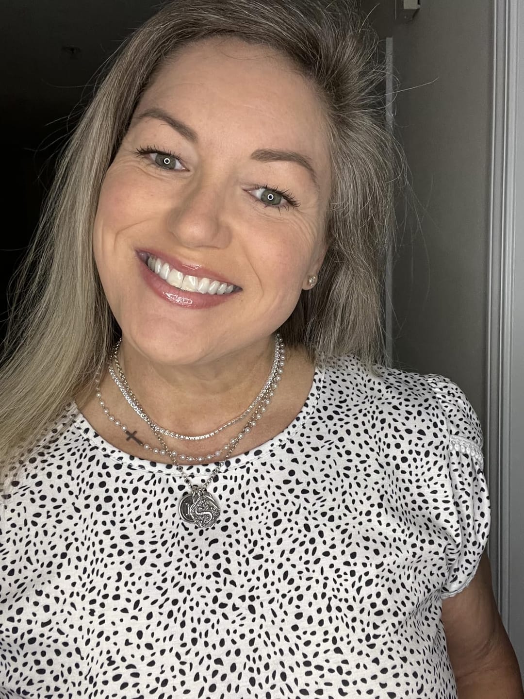 Customer photo review of The Eternal Pearl Necklace