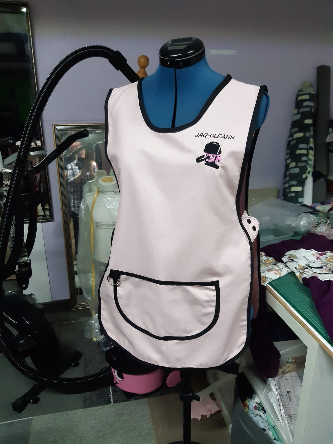 Customer photo review of Plain Soft Cotton Canvas Fabric