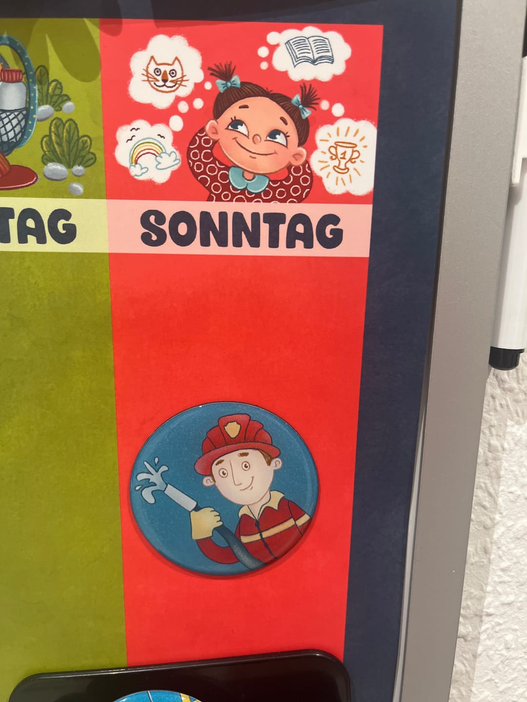 Customer photo review of Einzelner Magnet: Herr Löschmann: Feuerwehr