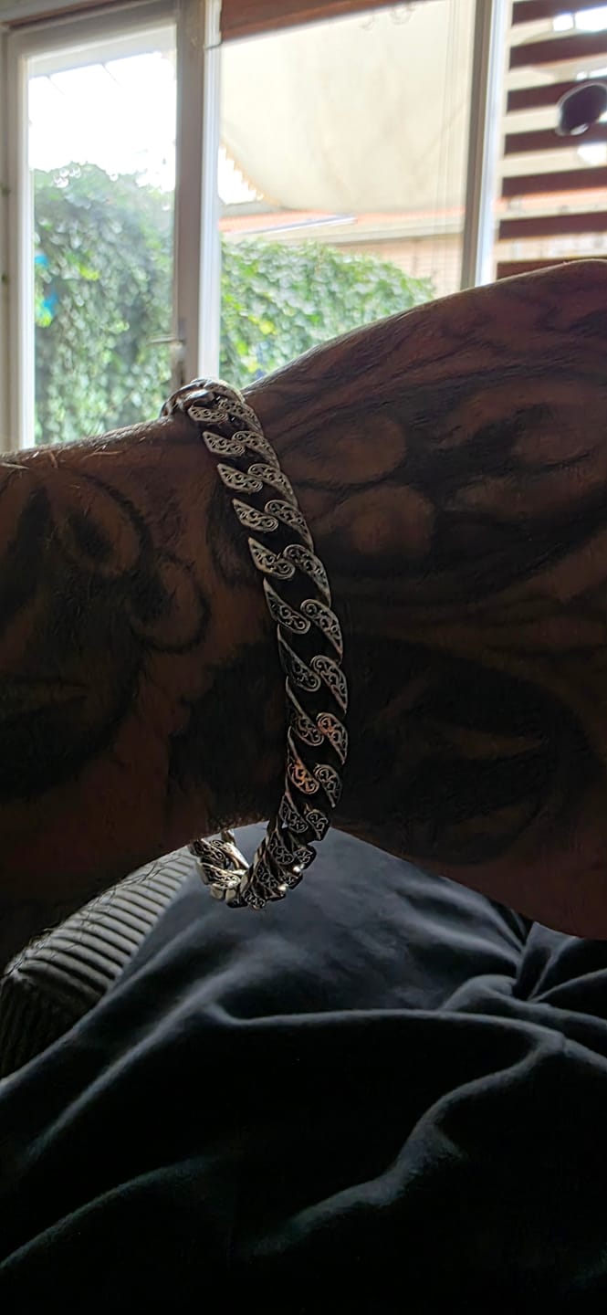 Customer photo review of ANCIENT CUBAN. - 925 STERLING SILVER