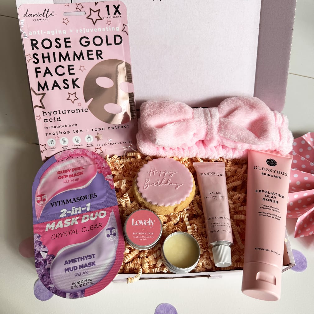 Customer photo review of Birthday Pamper Night | Ready To Go Box
