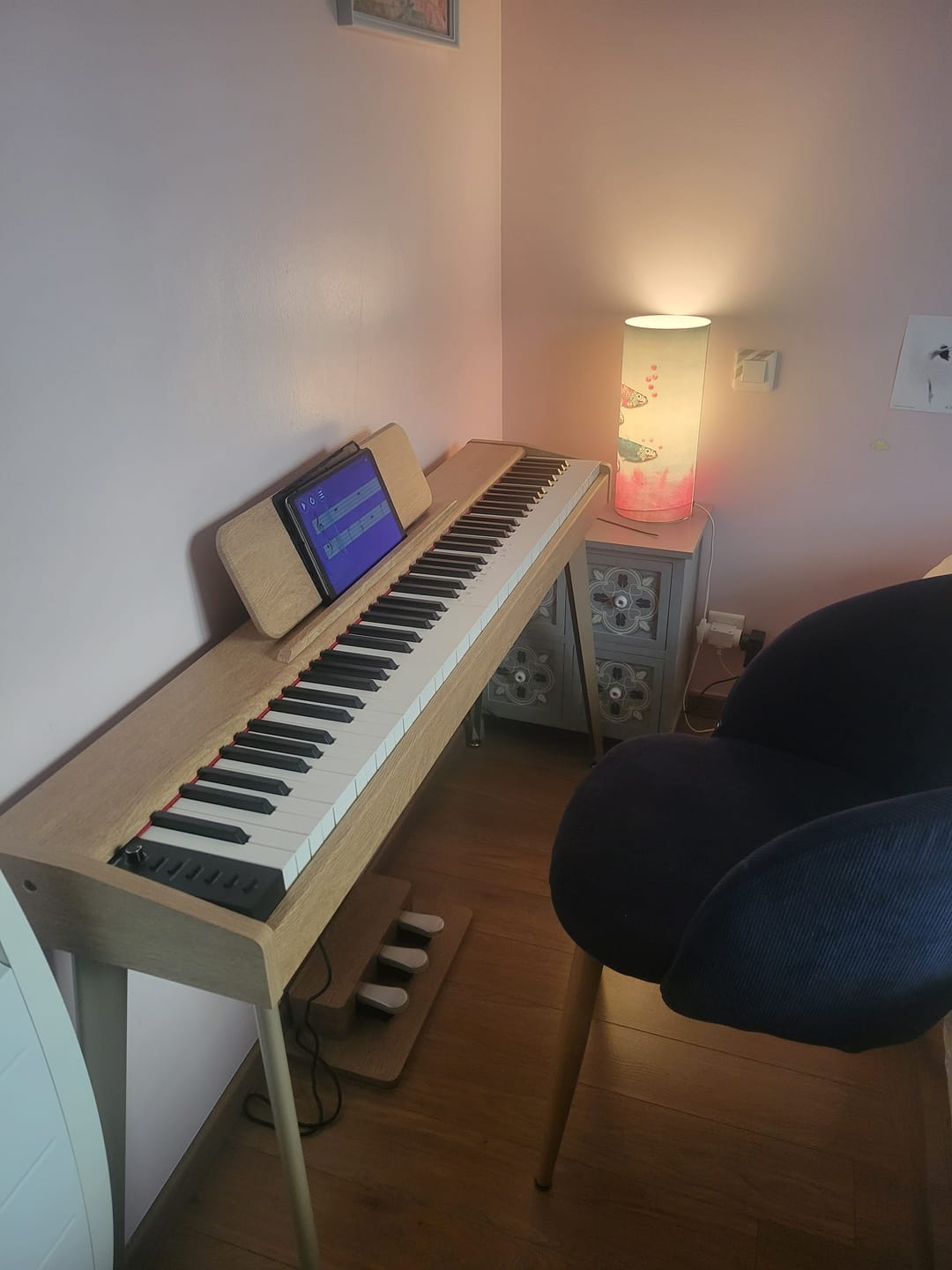 Customer photo review of Donner DDP-60 Semi-lesté Piano Numérique