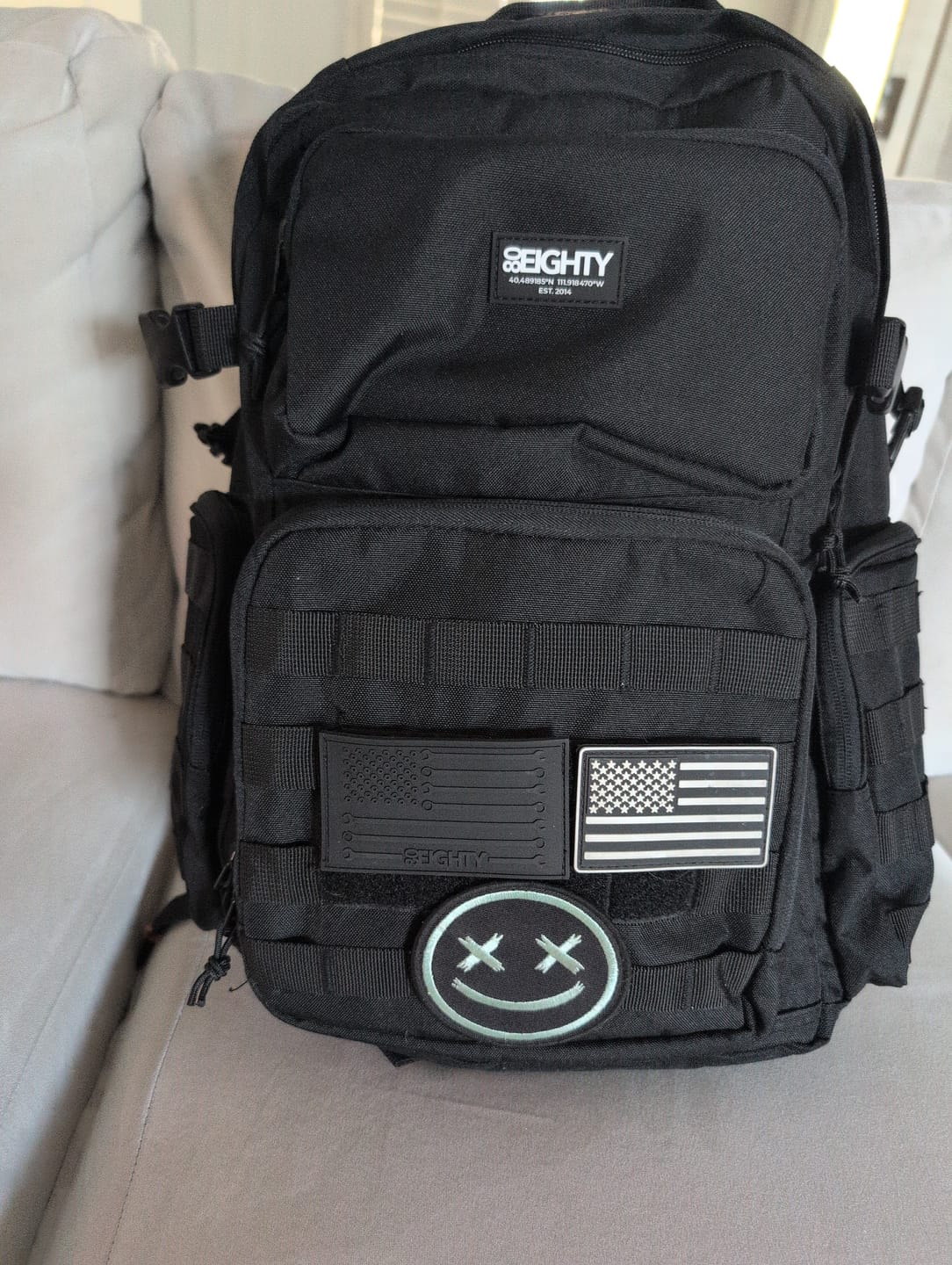 Customer photo review of 80Eighty® Commando Raven Backpack