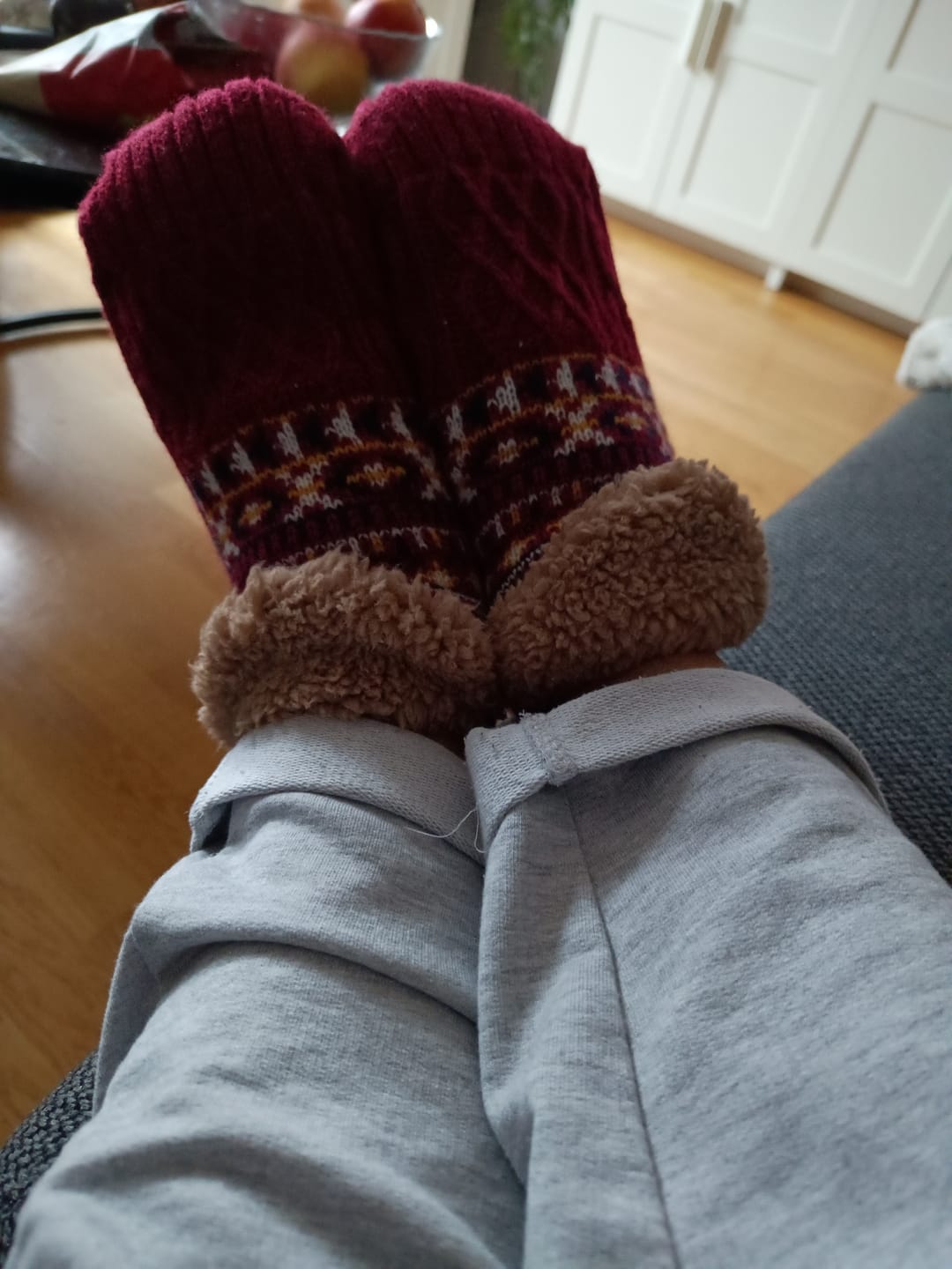 Customer photo review of Vinterstrumpor (fleecefodrade)