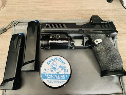 Customer photo review of SnapPoint 9mm Snap Caps – Real-Weight Dry Fire Dummy Rounds w/ SnapPlug Primer