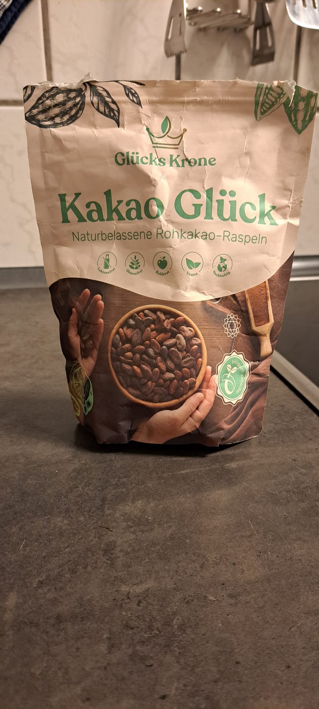 Customer photo review of Bio Kakao Glück (100% Bio Roh Kakao) - 250g
