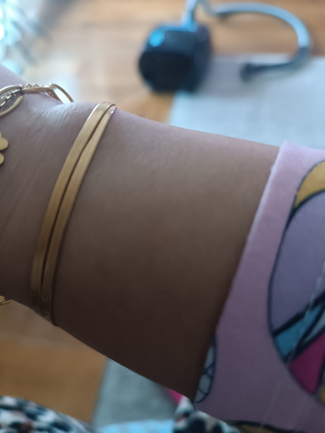 Customer photo review of Lily Double Bracelet