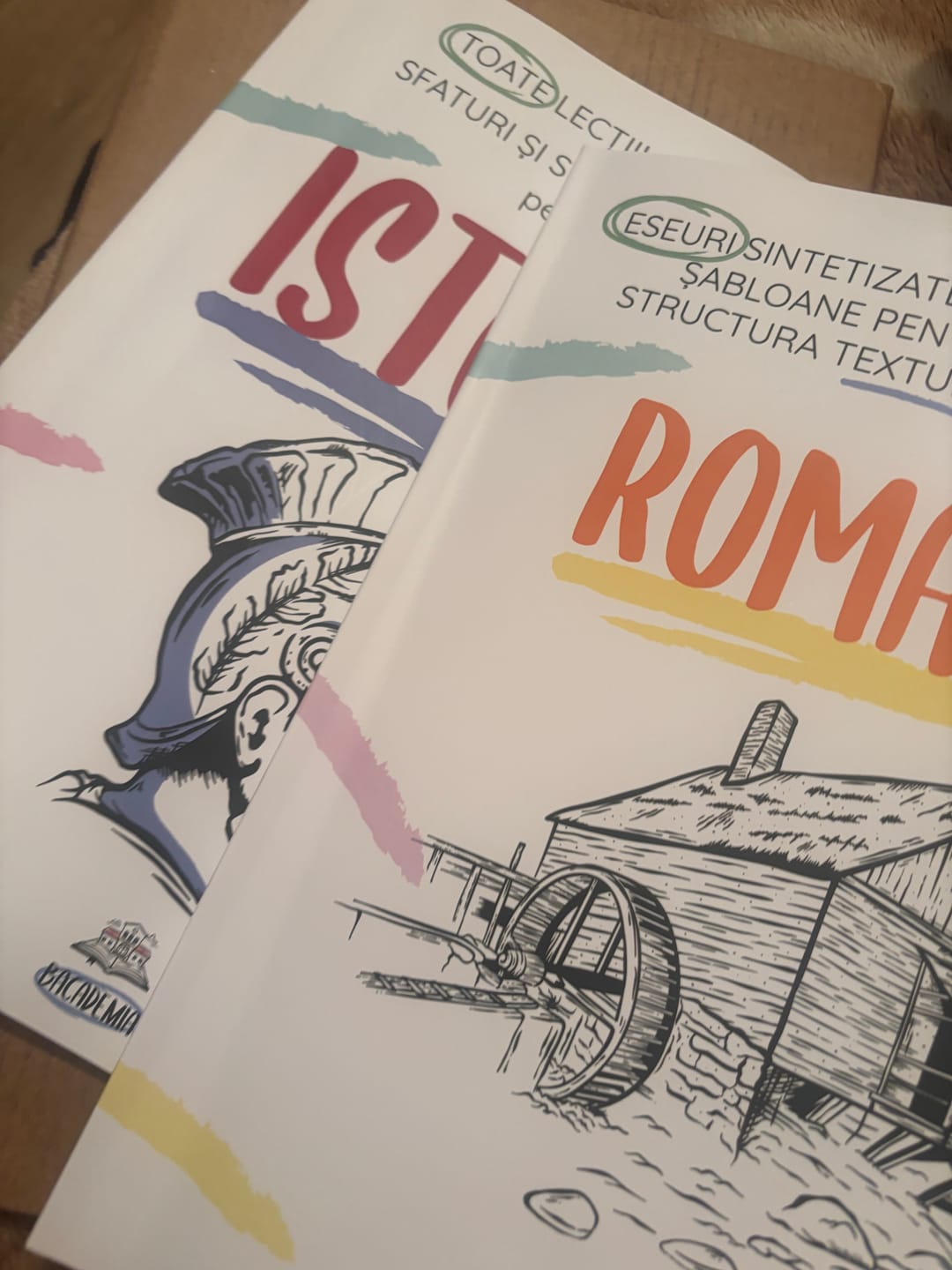 Customer photo review of Pachet Bacalaureat (Română + Istorie) Bacademia