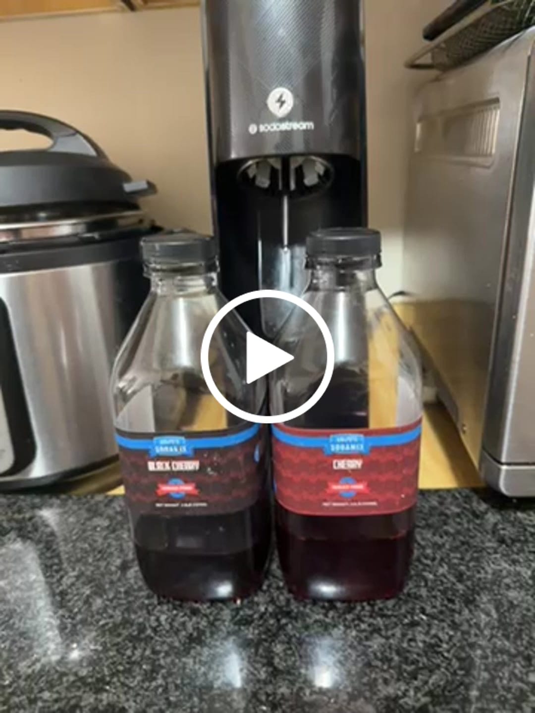 Customer video review of Cherry Sparkling Water Flavoring Syrup