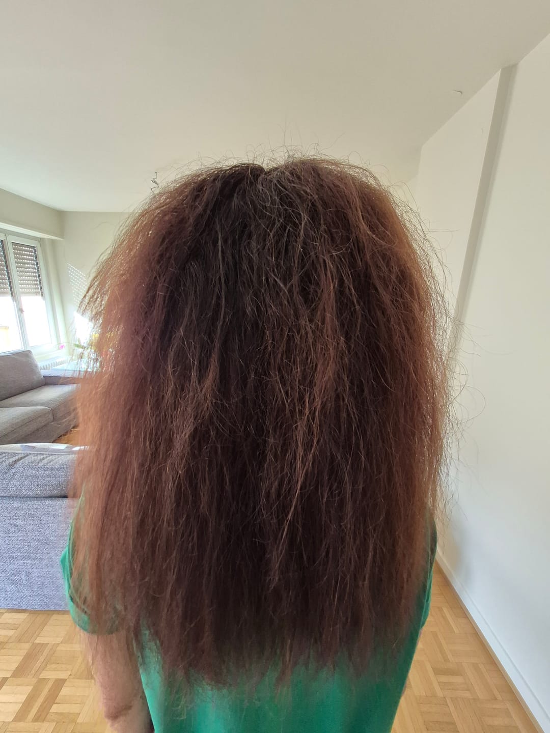 Customer photo review of Lissage Au Tanin Salvatore Blue Gold