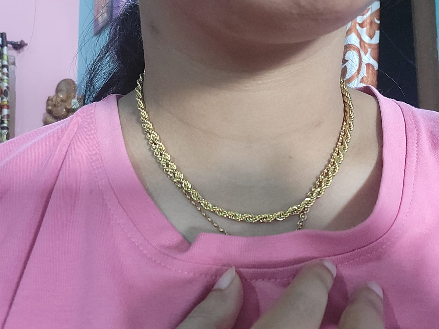 Customer photo review of Rebel Rope Chain