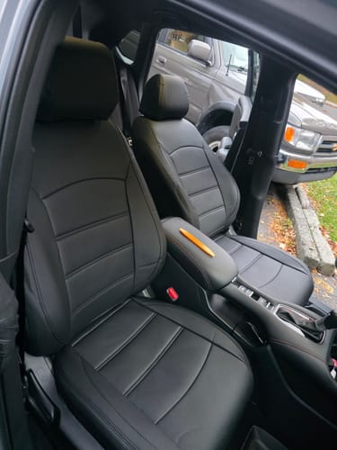 Customer photo review of Premium Custom-Fit Seat Covers