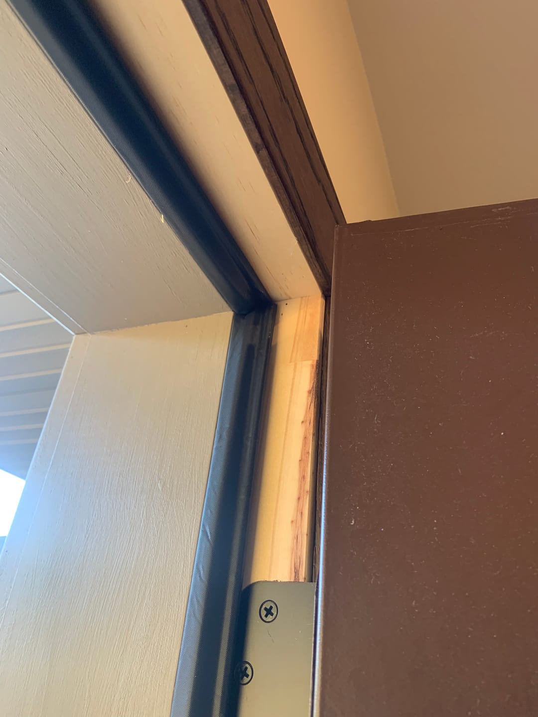 Customer photo review of MEGA Reach Foam Weatherstrip Set (3 pieces)