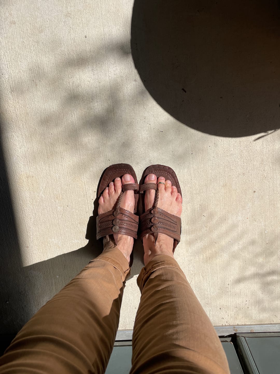 Customer photo review of Water Buffalo Sandals
