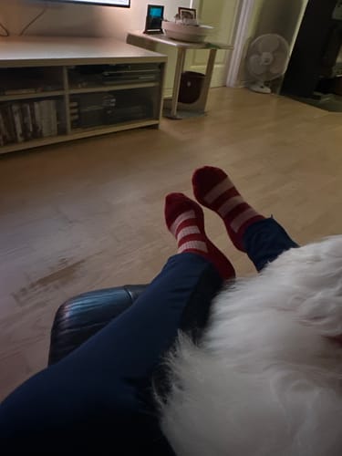 Customer photo review of Støttestrømper