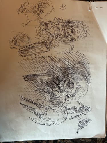 Customer photo review of Halloween Murder Mystery Game Kit - Monster Mansion