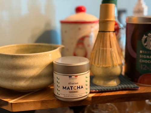 Customer photo review of THÉ MATCHA GENMAI BIO