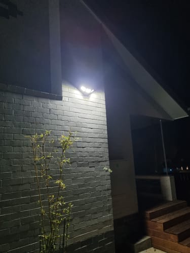 Customer photo review of GardenBrite™ LED Solar Motion Sensor Light [PRESALE]