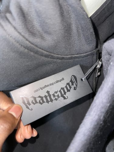 Customer photo review of Godspeed OG Logo Sweatsuit V2 Black/Red