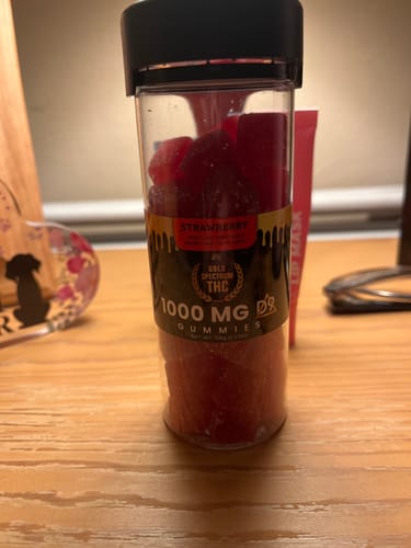 Customer photo review of Gold Spectrum 1000mg D9 Gummies