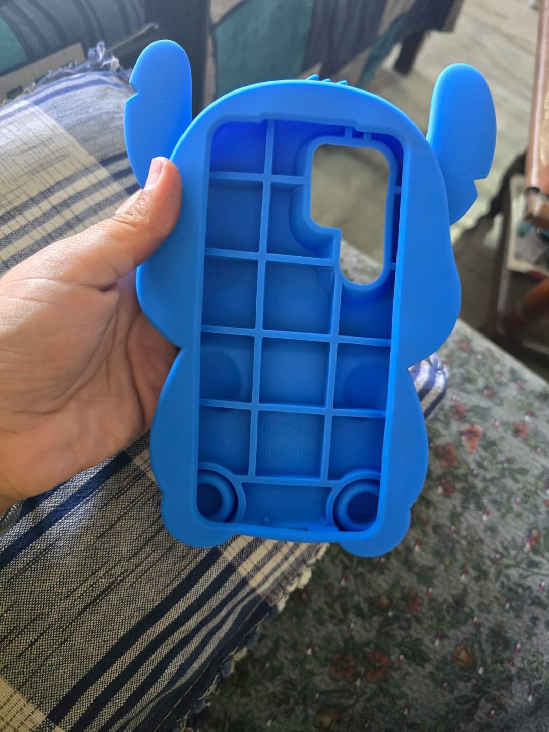 Customer photo review of 3D Stitch Samsung Rubber Silicone Pre-Order Case