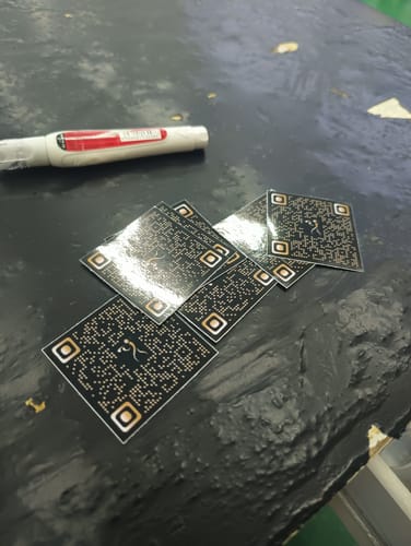 Customer photo review of Sticker Vinile Classico