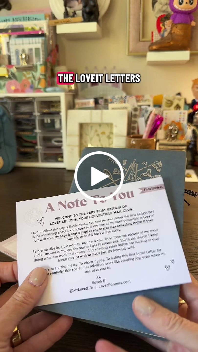 Customer video review of Lovet Letters: The Monthly Mail Club