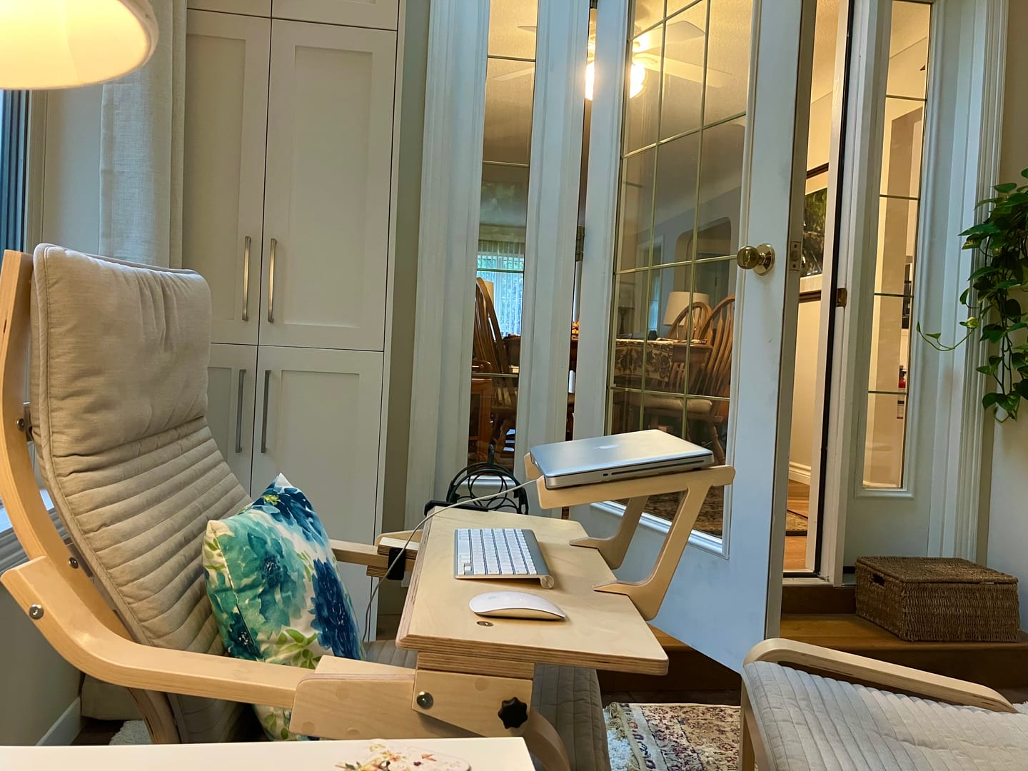 Customer photo review of POÄNG Desk