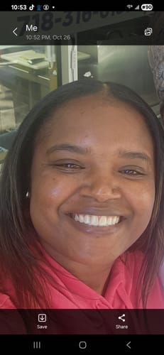 Customer photo review of Sunny's Glowing Face Bundle