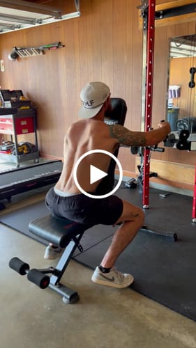 Customer video review of CHEETAH™ Wall Mounted Folding Power Rack Functional Trainer