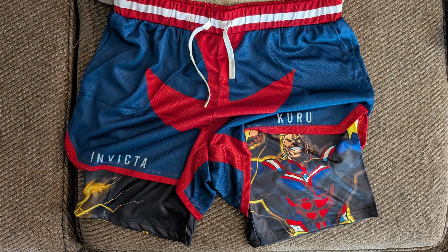 Customer photo review of Mighty Performance Shorts