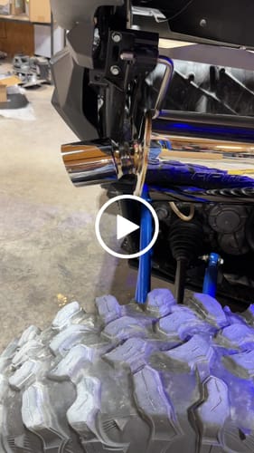 Customer video review of RPM Teryx KRX 1000 Catless Slip On Sport Muffler KRF1000