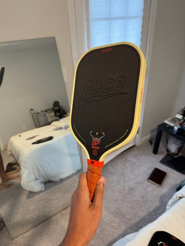 Customer photo review of The Loco 16mm Pickleball Paddle- Elongated (PRE-ORDER) (READ DESCRIPTION)