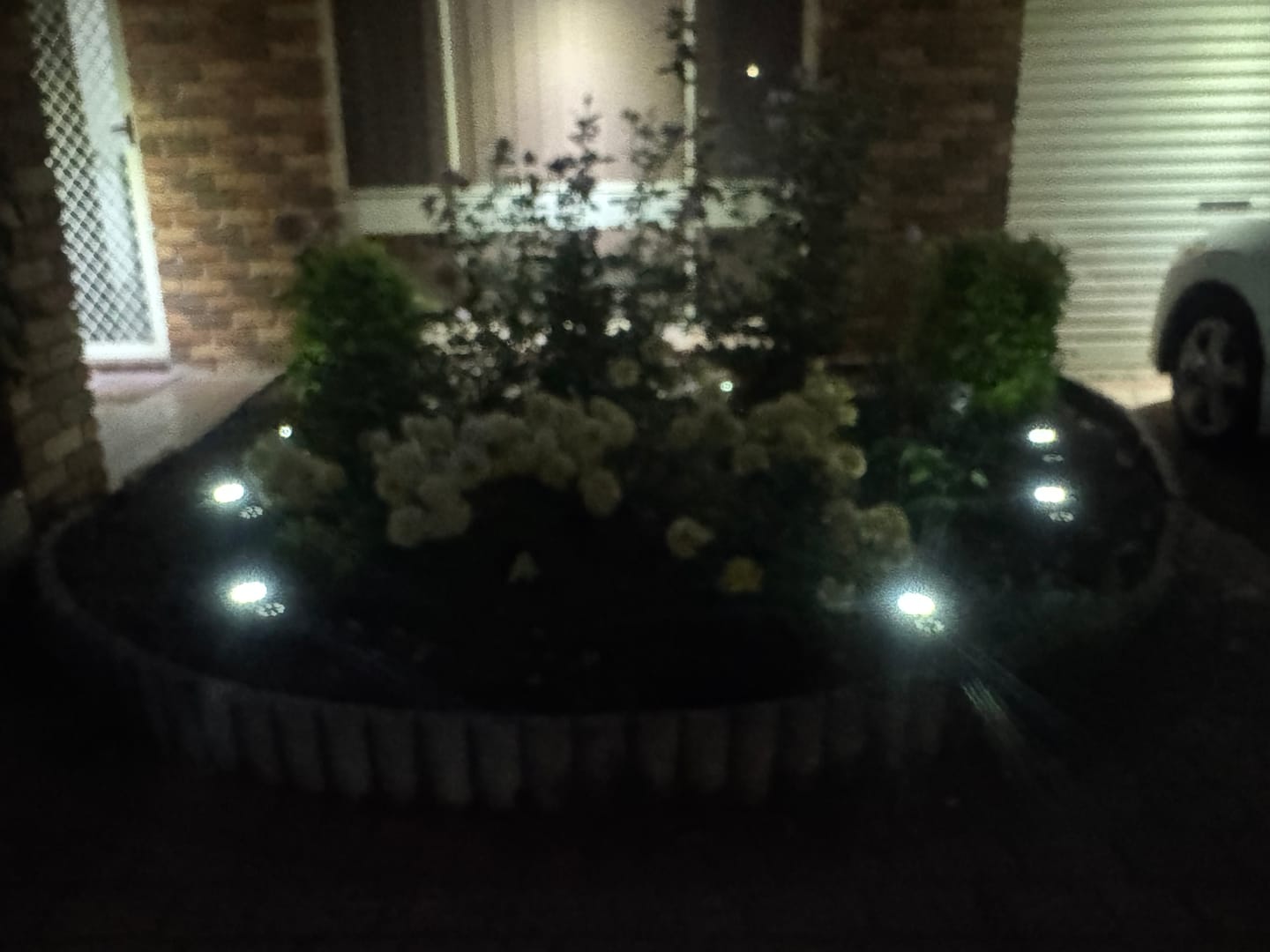 Customer photo review of SolaGarden™ LED Ground Light Pack