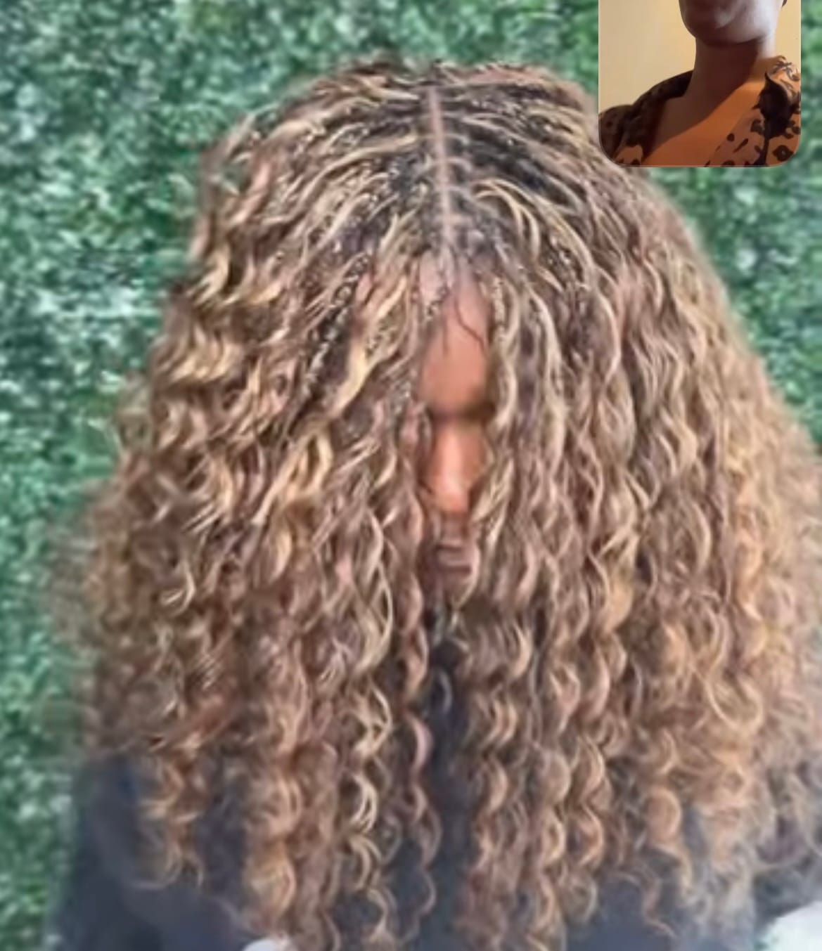 Customer photo review of Double Drawn Burmese #4/#27/#30 Mix Color Blend Deep Wave Human Hair Bulk