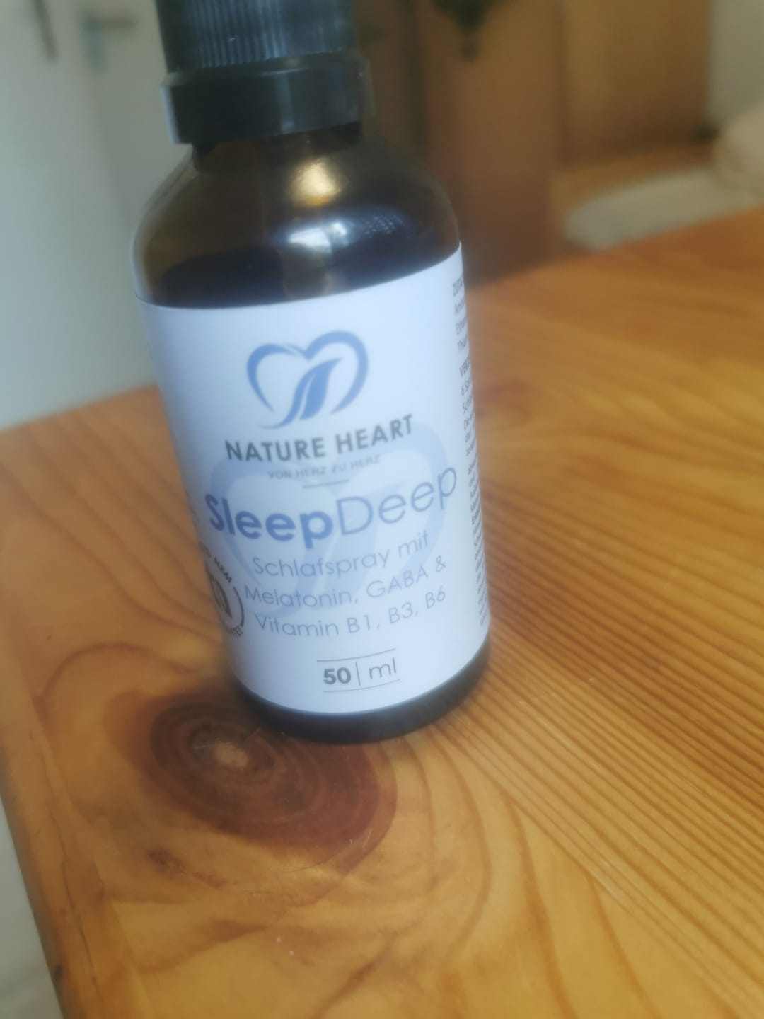 Customer photo review of Sleep Deep Schlafspray mit Melatonin